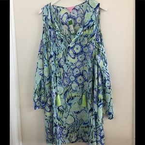 NWT Lilly Pulitzer Benicia tunic dress sunset swim